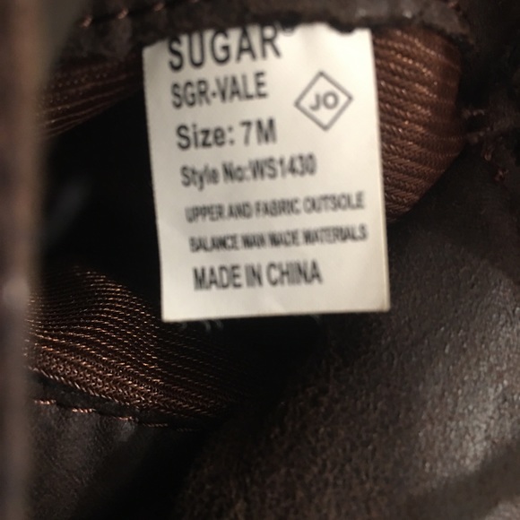 Faux leather over the knee boots - Picture 7 of 7